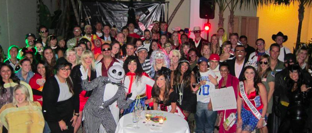 FLOC Halloween Party & Social w/ Public Law Center Banner