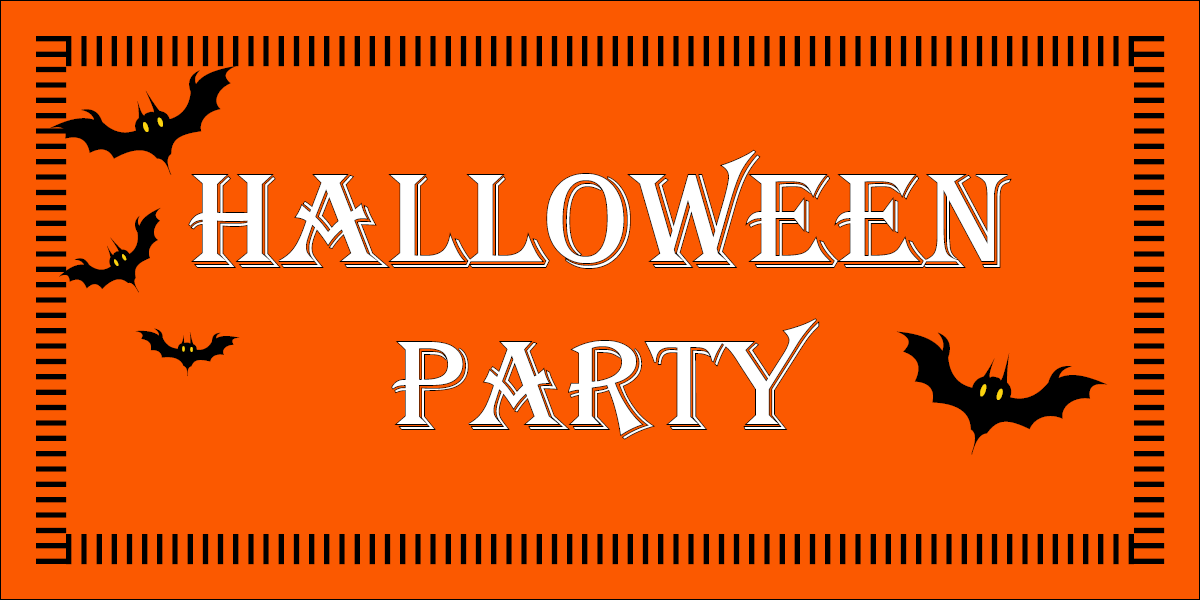 Halloween Party Banner