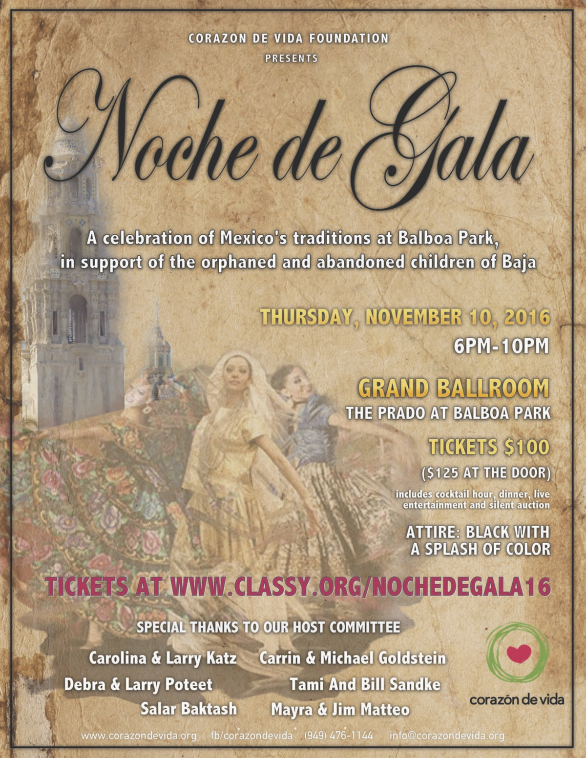 Noche de Gala Banner