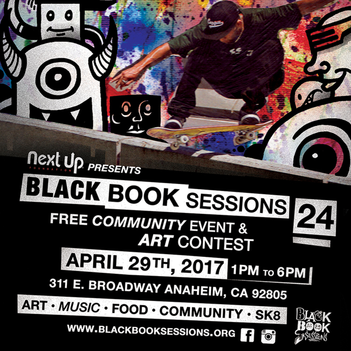 BLACK BOOK SESSION #24 ANAHEIM  Banner