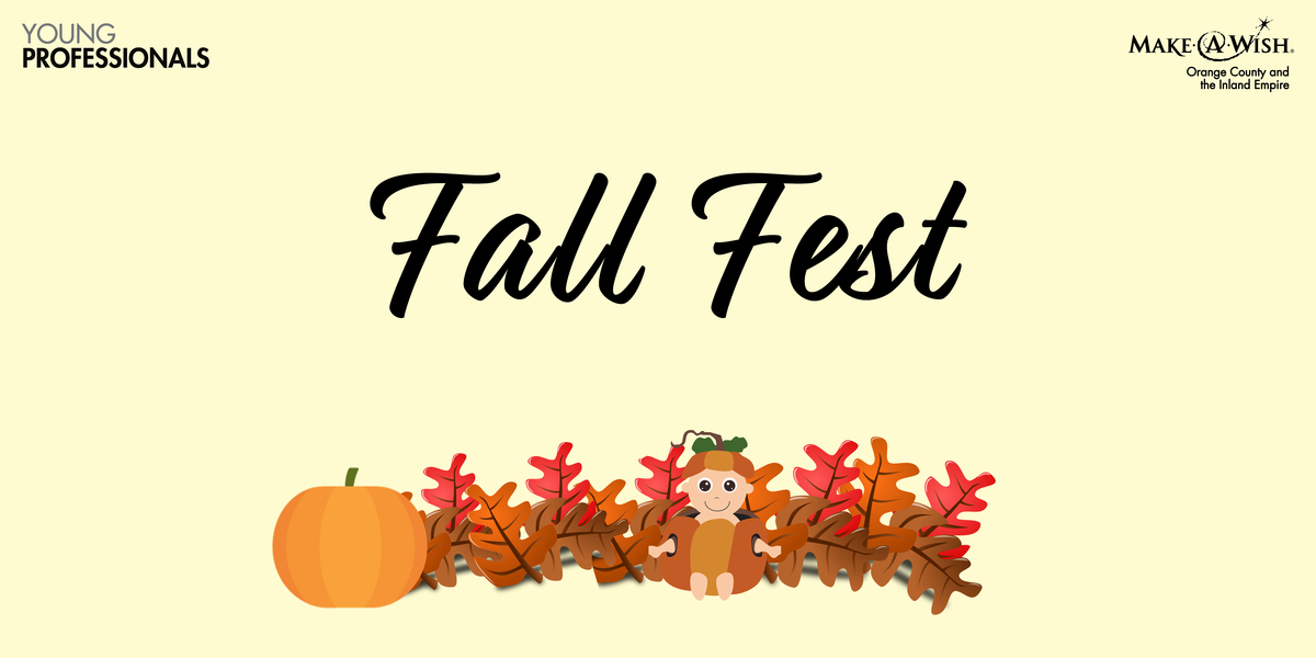 Young Professionals | Fall Fest!  Banner