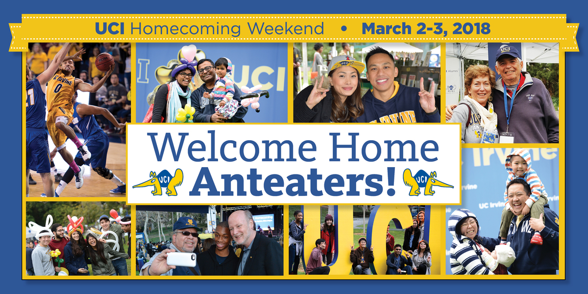 Volunteer at UCI Homecoming! Banner