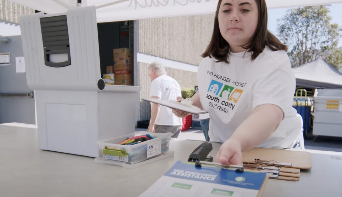 Food Pantry Admin Volunteer Banner