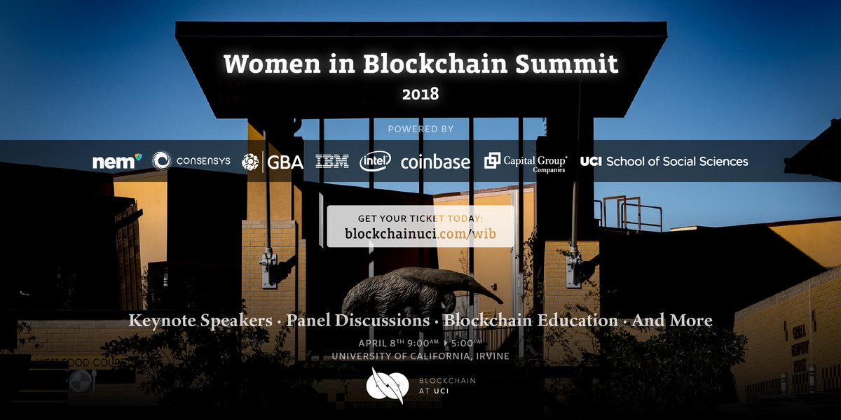 Women In Blockchain Summit Banner