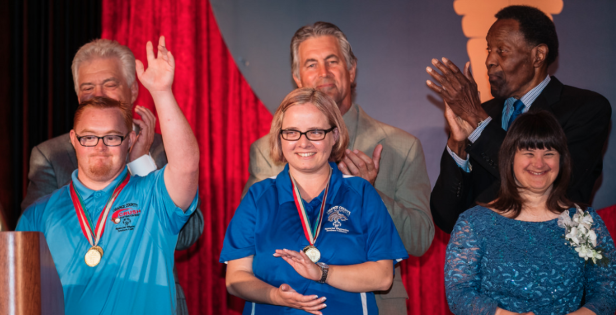 2018 Special Olympics on Parade Banner