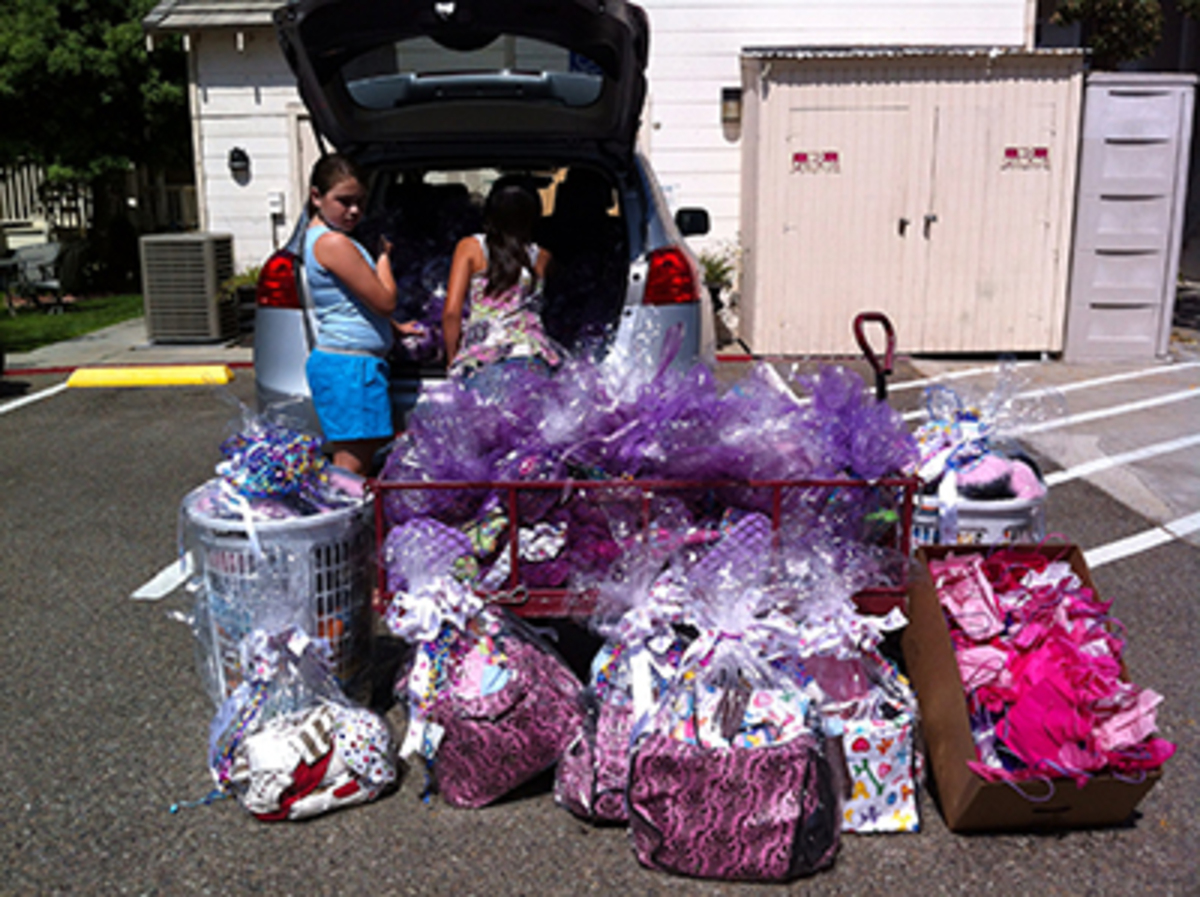 Sorting Donations Banner