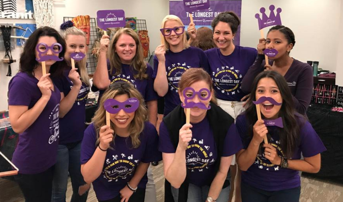 Alzheimer's Association Volunteer - The Longest Day Banner