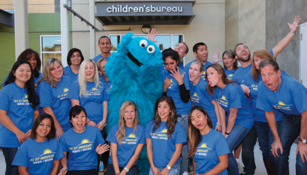 Corporate Cares Volunteering Banner