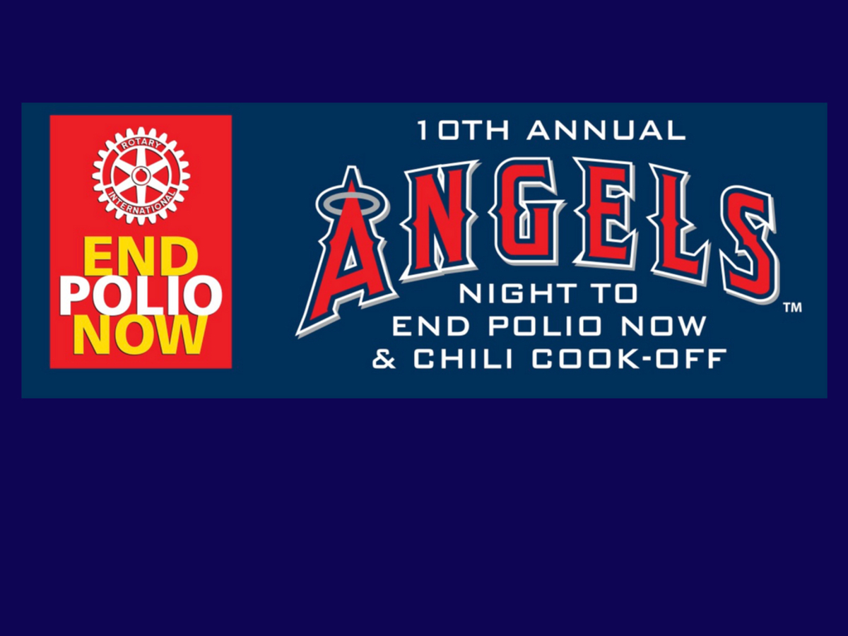 10th Annual Angels Night to End Polio Now & Chili Cook-off Banner