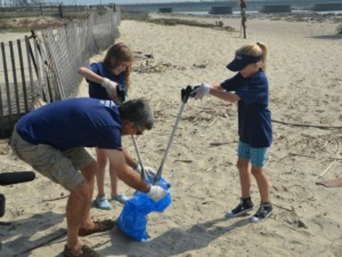 Monthly Beach Cleanups Banner