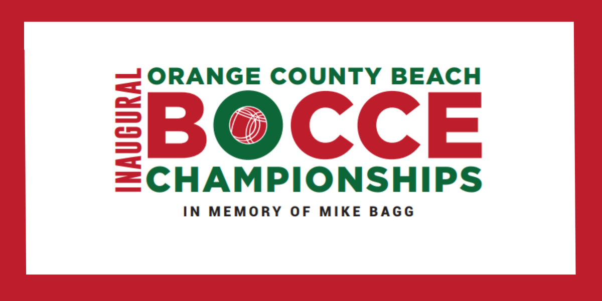 Inaugural OC Beach Bocce Championships Banner