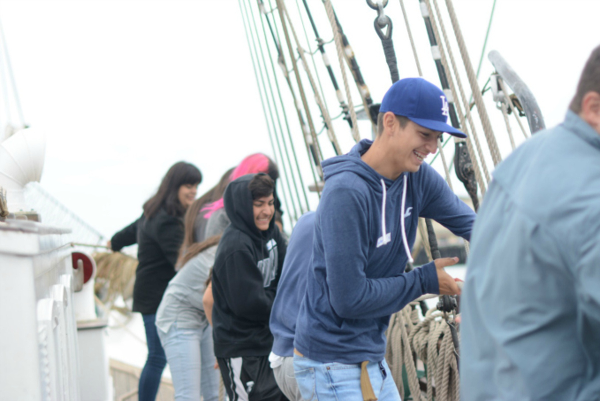 Sea Scout Youth Crew April Sail Banner