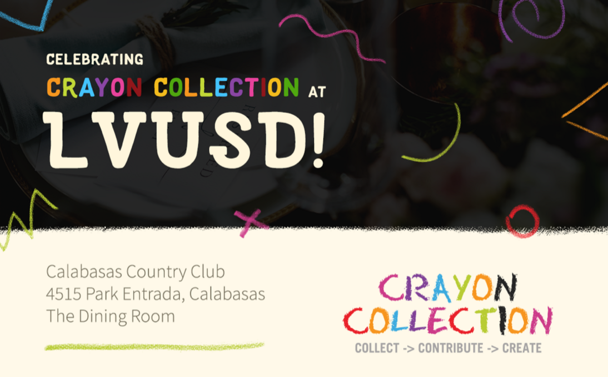 Crayon Collection at LVUSD Banner