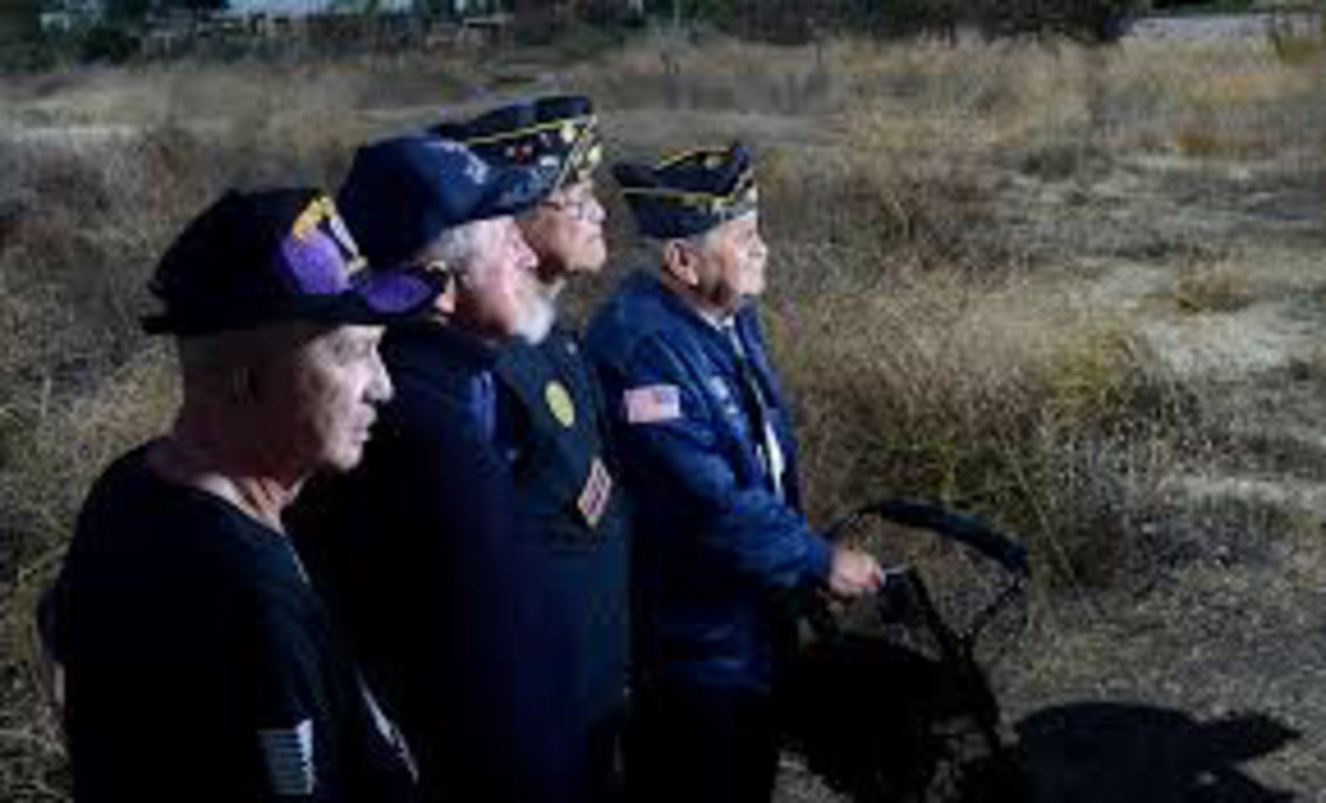 “WELCOME THEM HOME” to the new Veterans Village of Placentia.... Banner