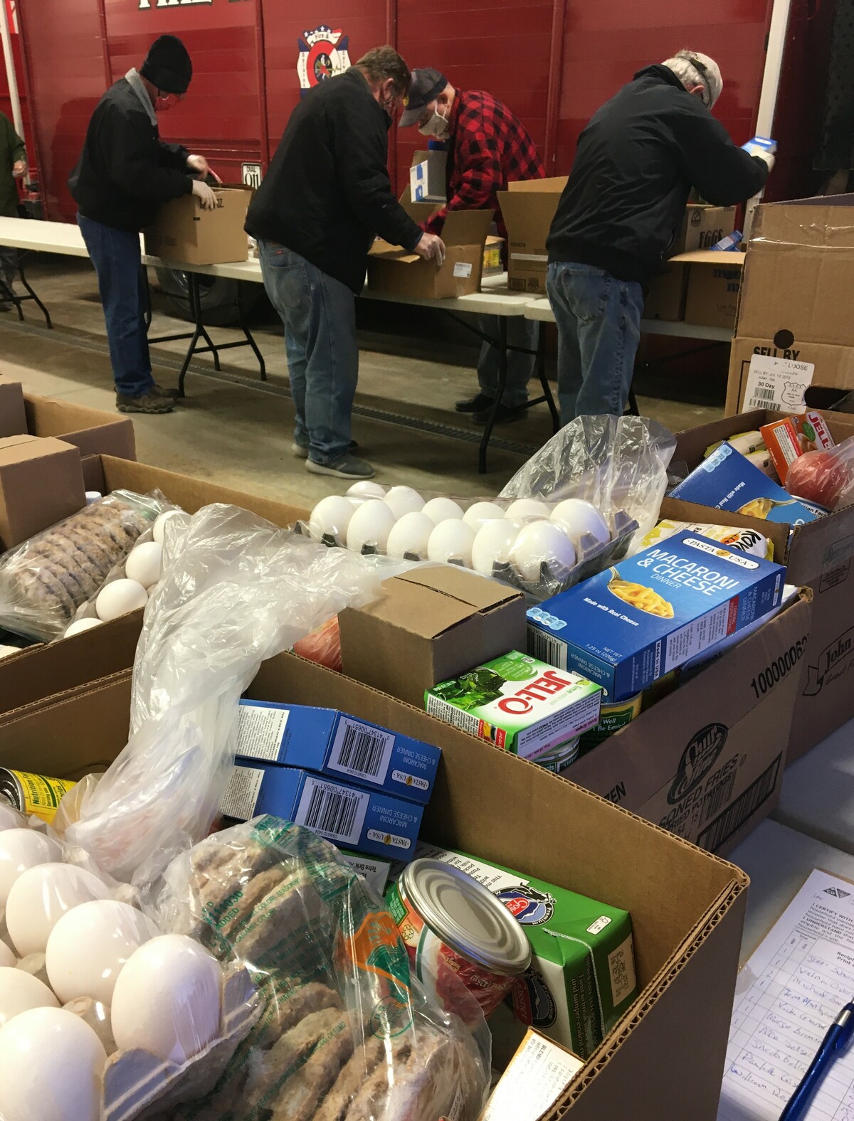 Dolores  Rotary Commodities Distribution Banner