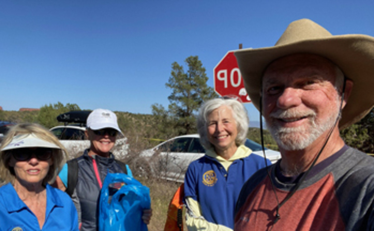 Sedona - Highway Cleanup Banner