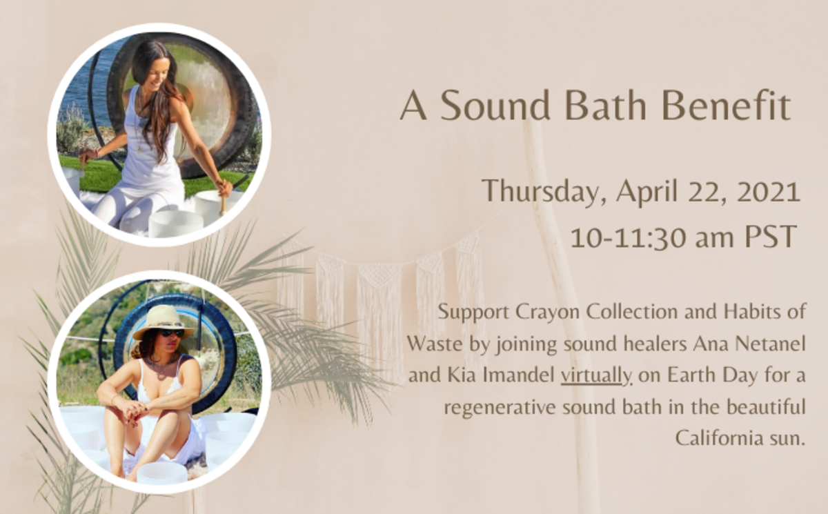 Earth Day Sound Bath Banner