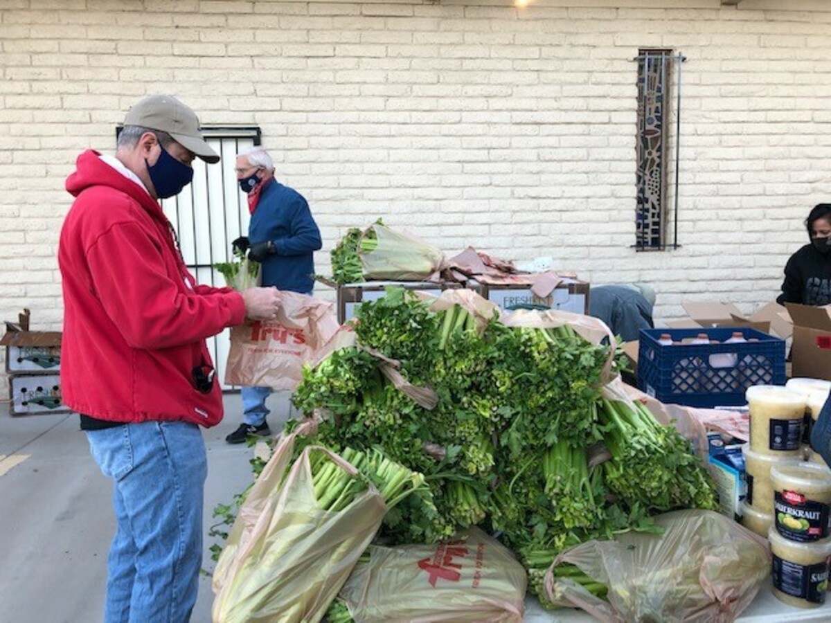 St. Mary's Food Bank Distribution Banner