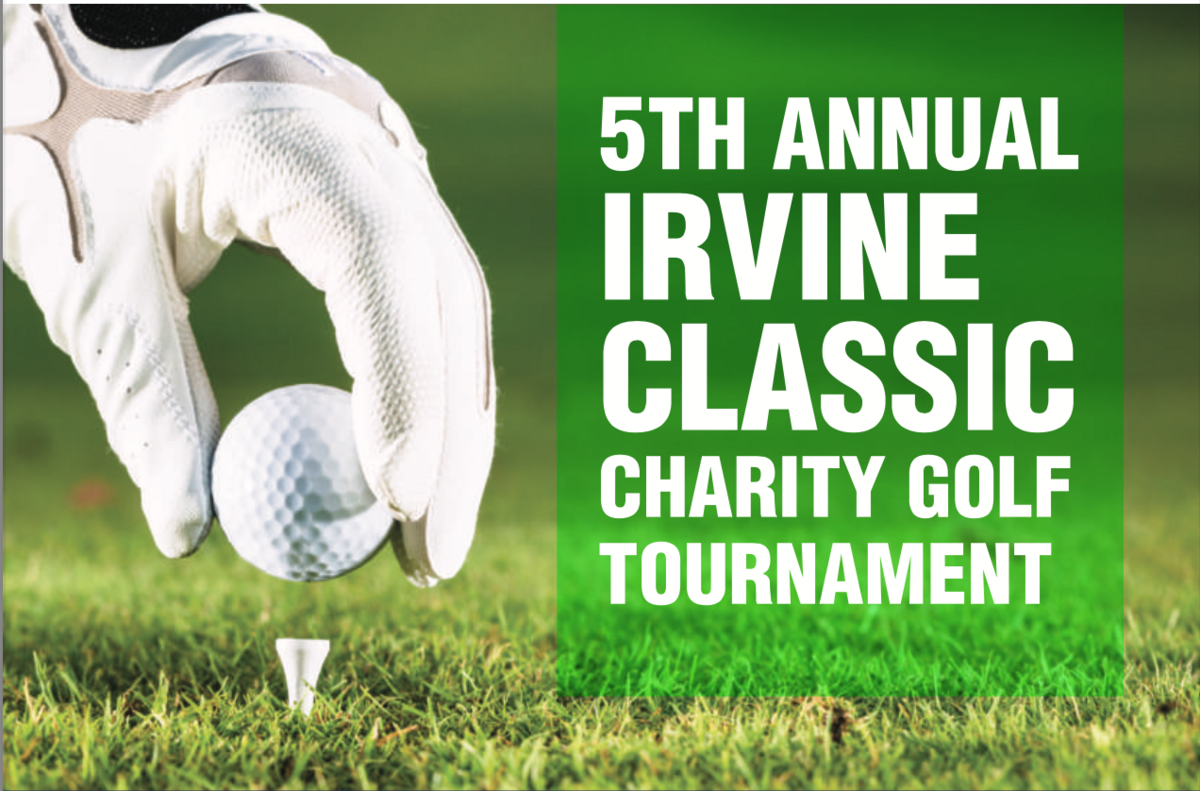 5th Annual Irvine Rotary Classic Golf Tournament Banner