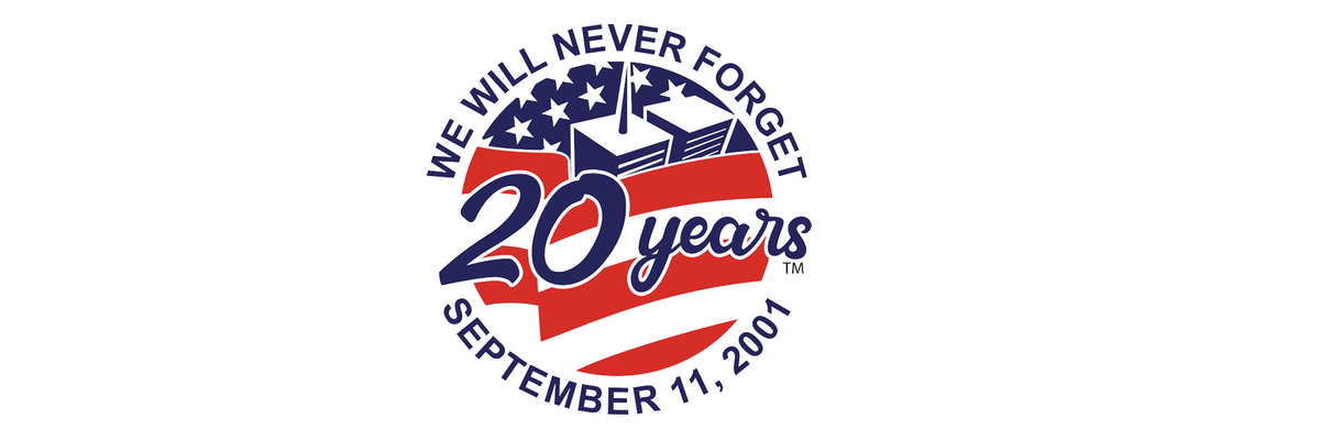 20th Anniversary 9-11 Remembrance Event Banner