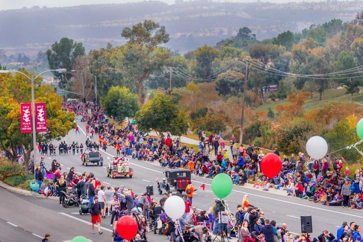 Laguna Niguel Christmas Parade Banner