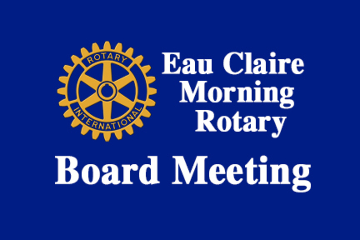 Monthly Board Meeting Banner