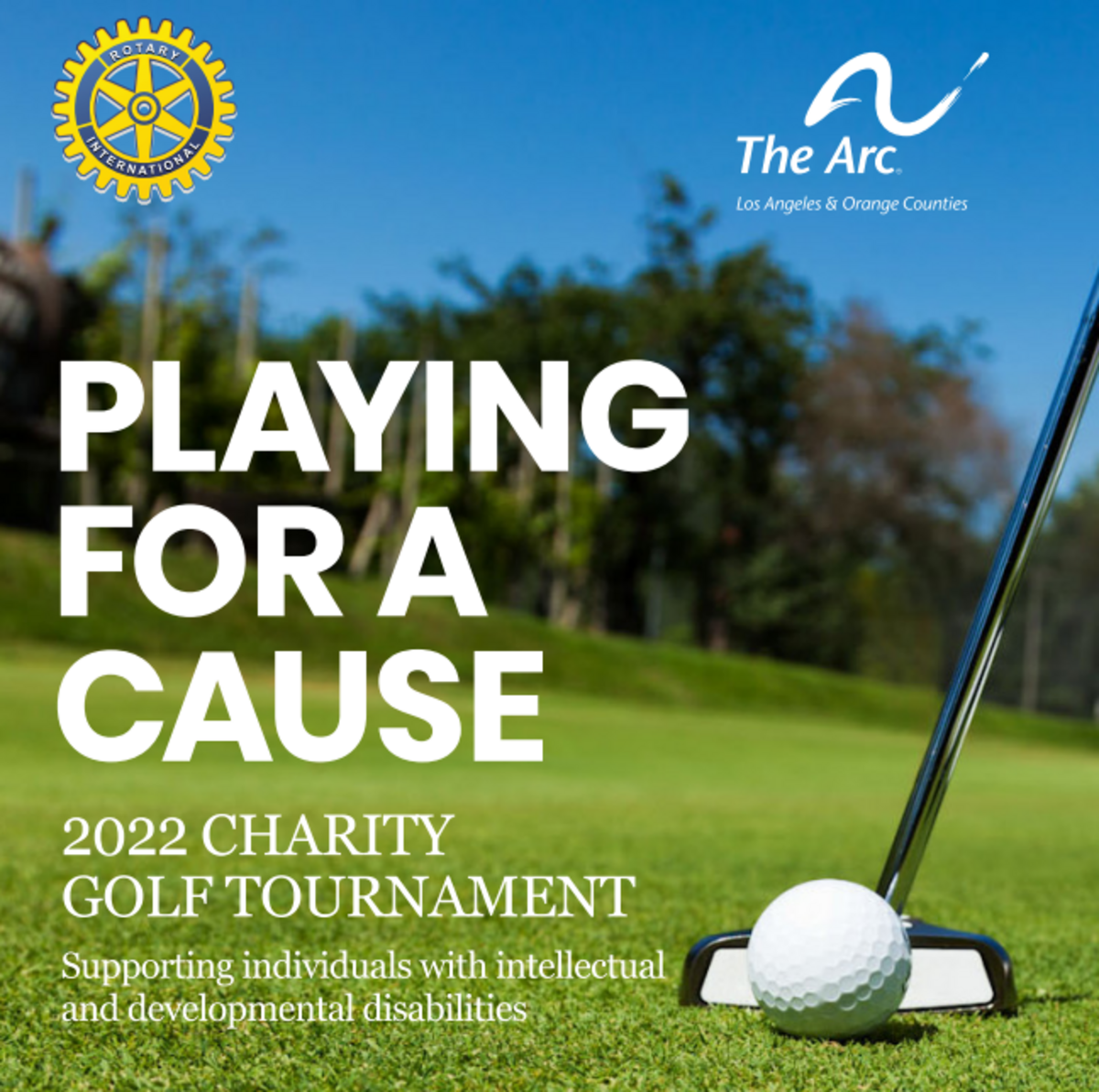 Charity Golf Tournament Banner