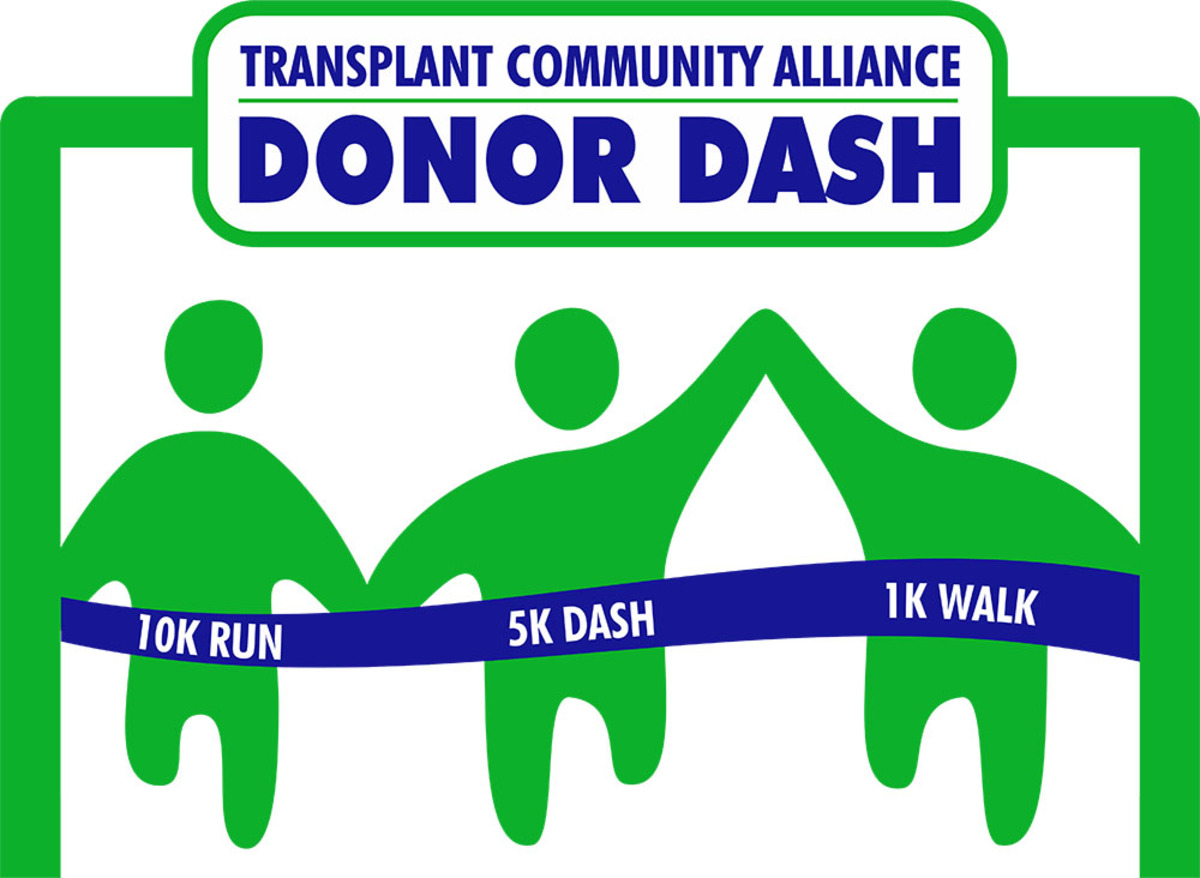 Tempe South Rotary & The Transplant Community Alliance - Donor Dash Banner