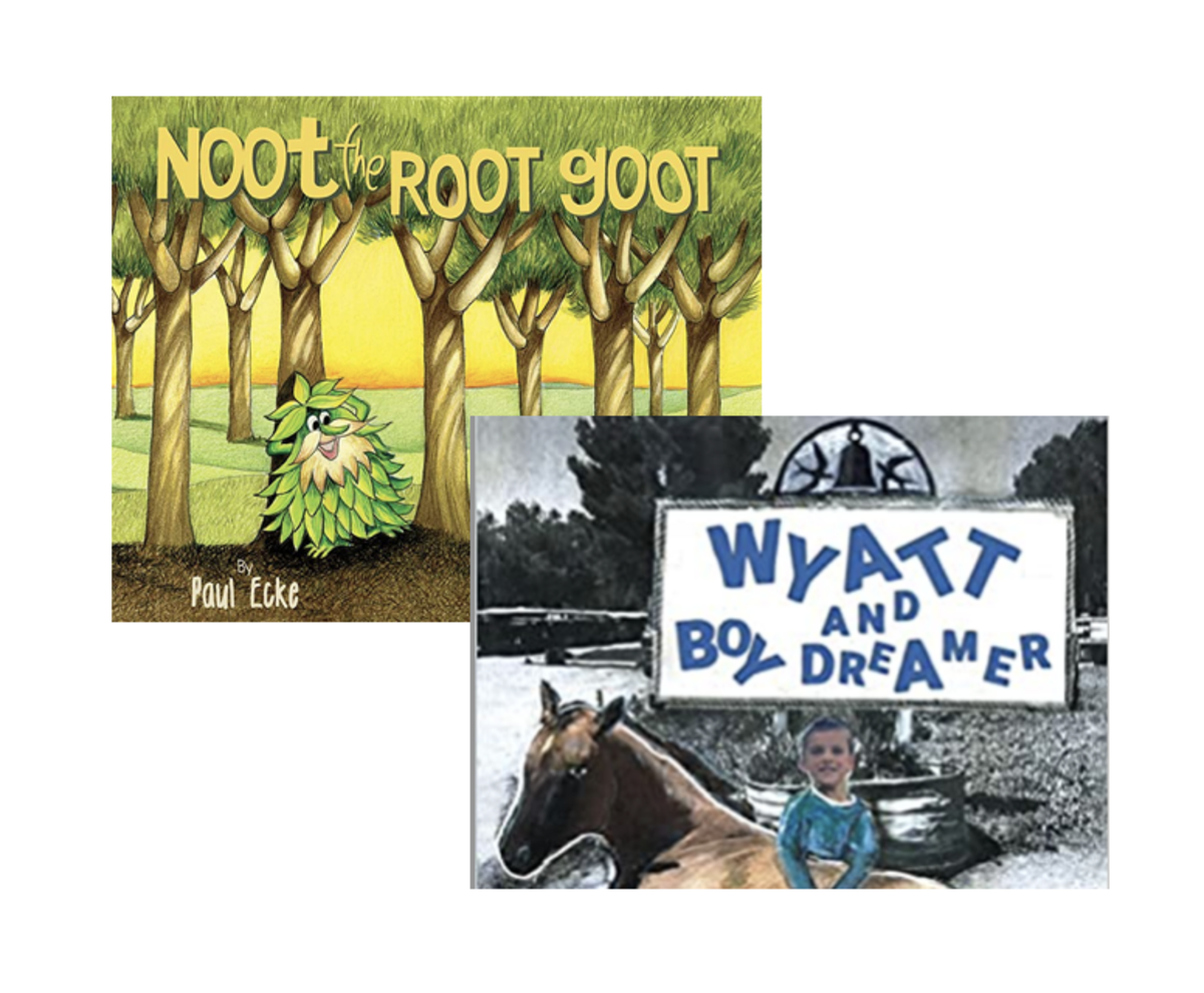 Wyatt and the Boy Dreamer | Noot the Root Goot by Paul Ecke Banner