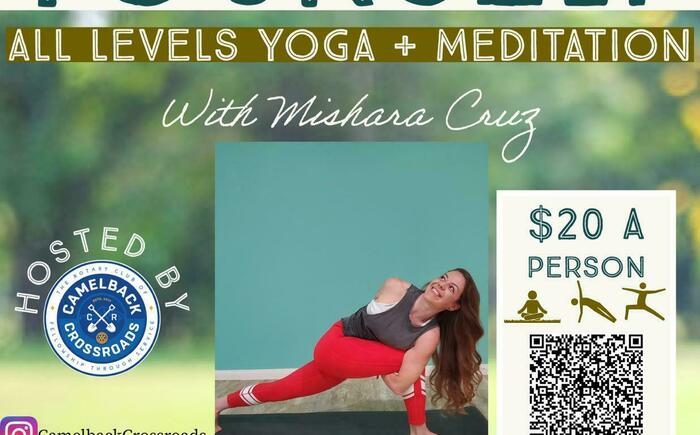 Yoga & Meditation Benefit - All Levels Banner