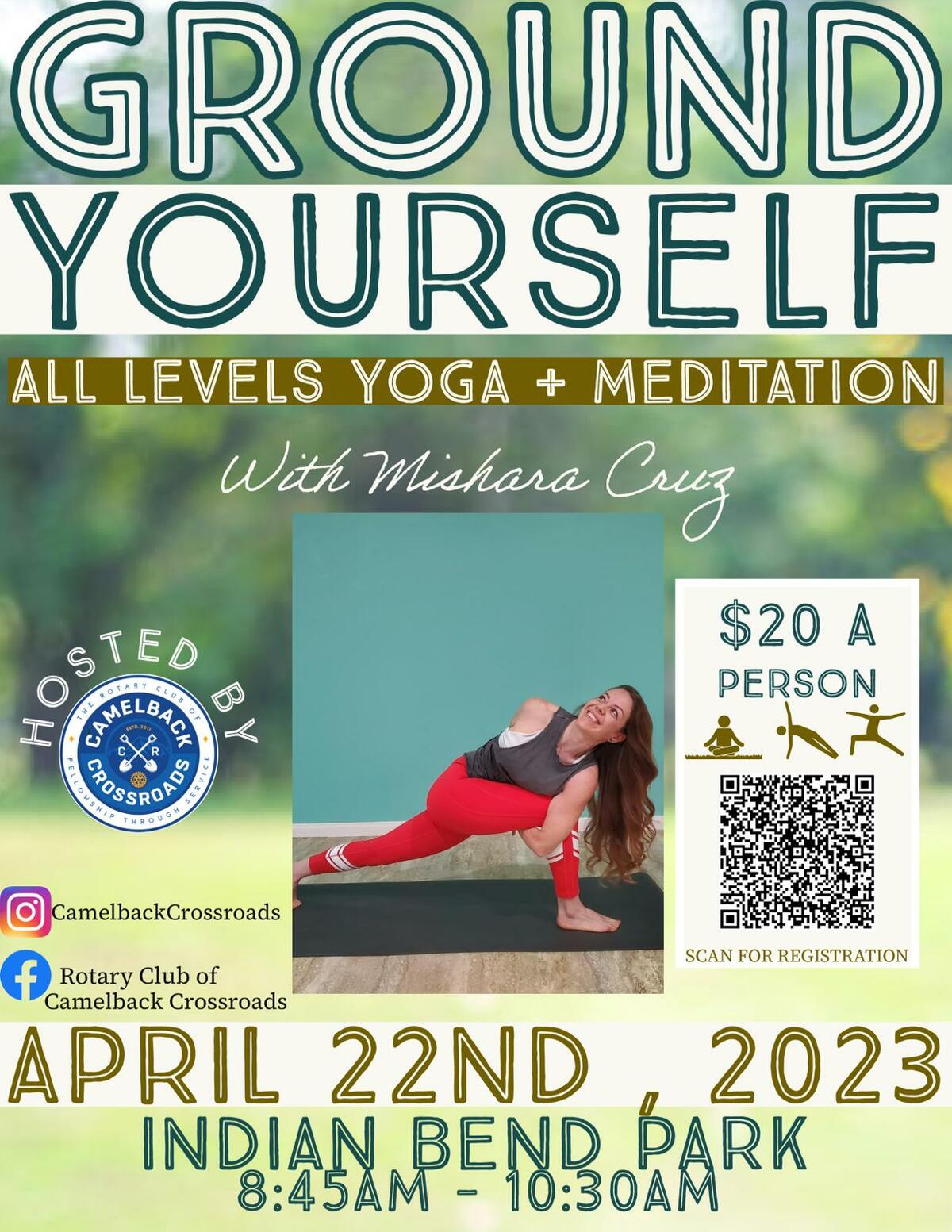 Yoga & Meditation Benefit - All Levels Banner