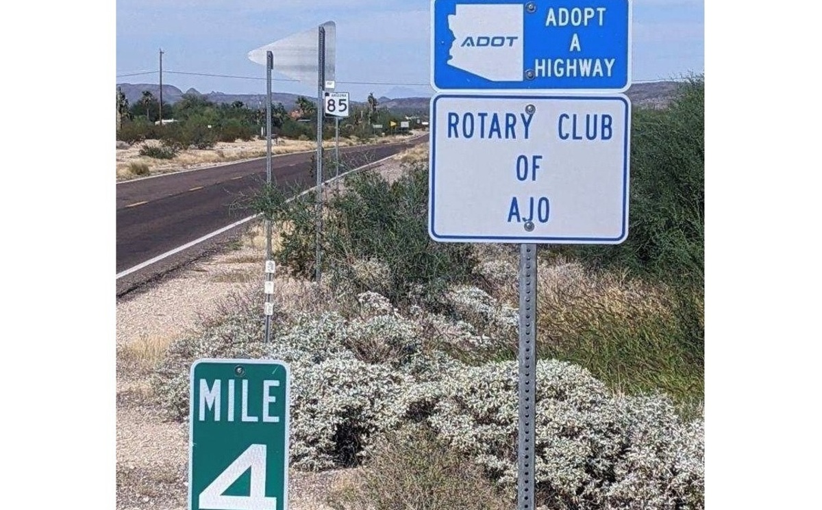 RC AJO - Road Cleanup Banner