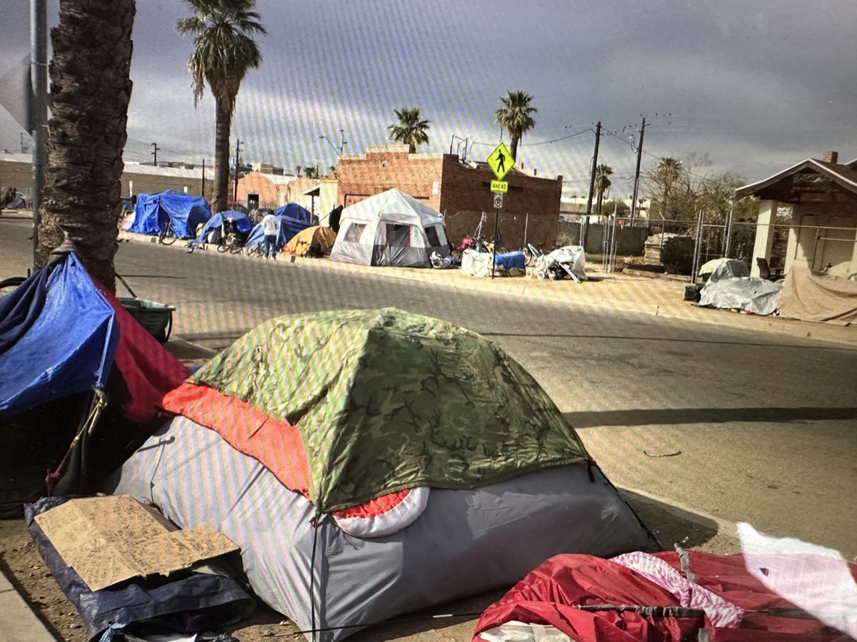 Homeless Zone Water/Supplies Distribution Banner