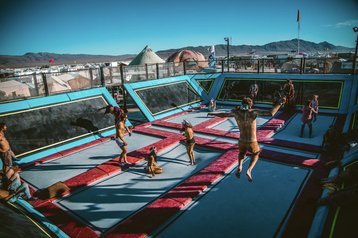Entheos @ Burning Man 2023 - Returning Camper in Good Standing Banner