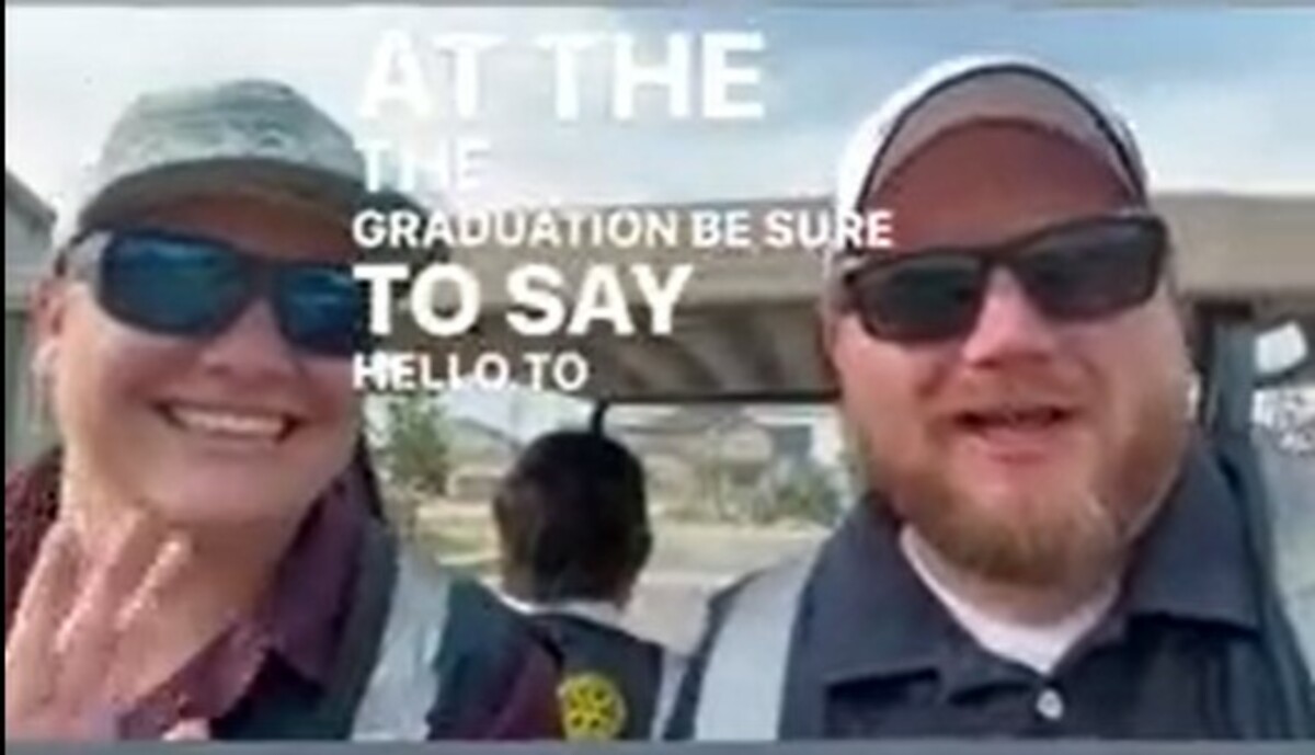 Graduation Transport by Erie Rotary Club Banner