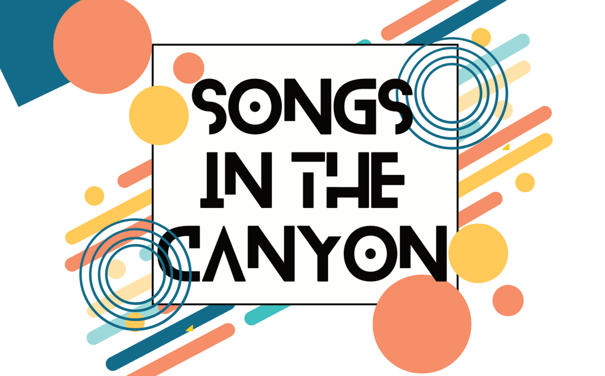 Songs in the Canyon - Summer 2023 Banner