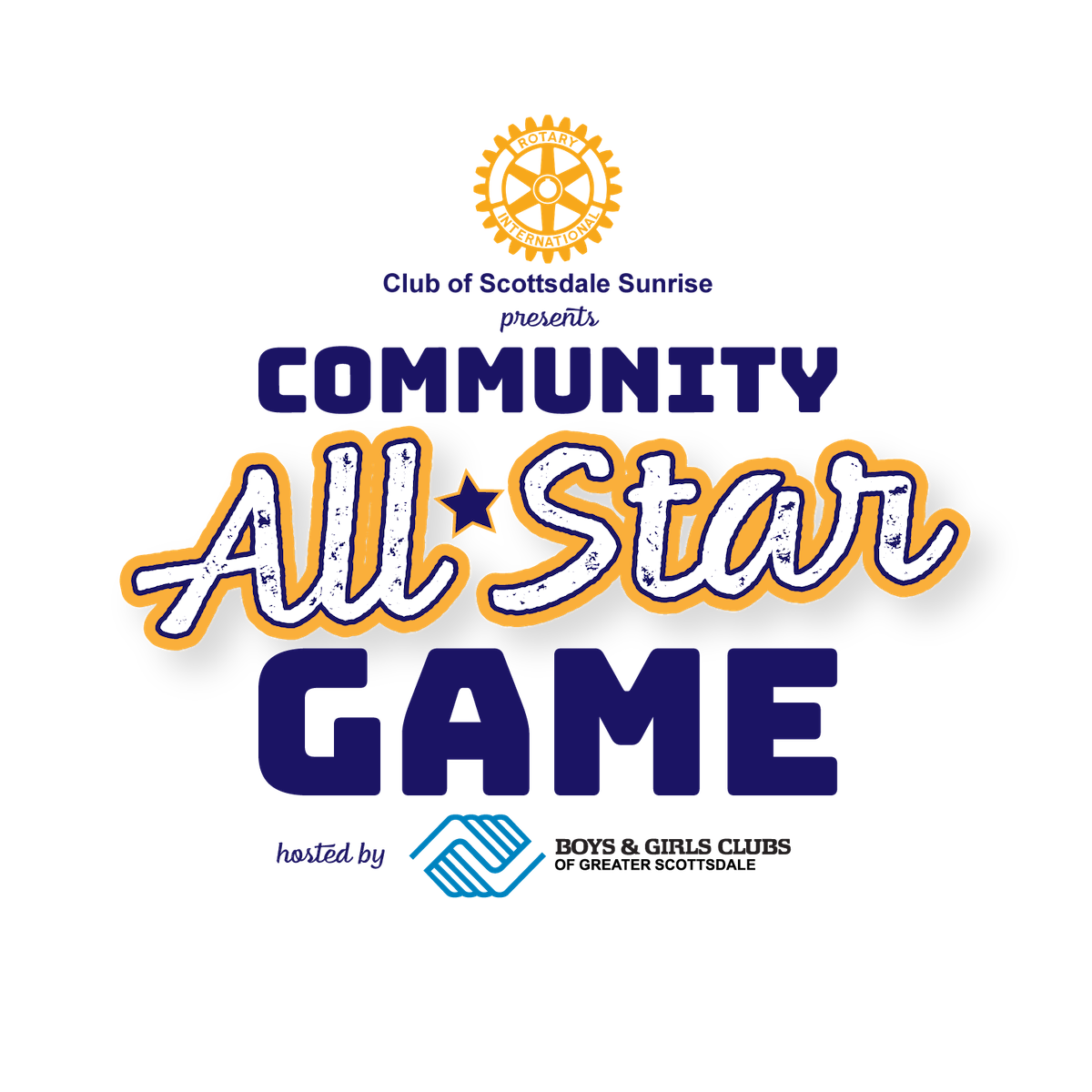 Community All-Star Charity Basketball Game Banner