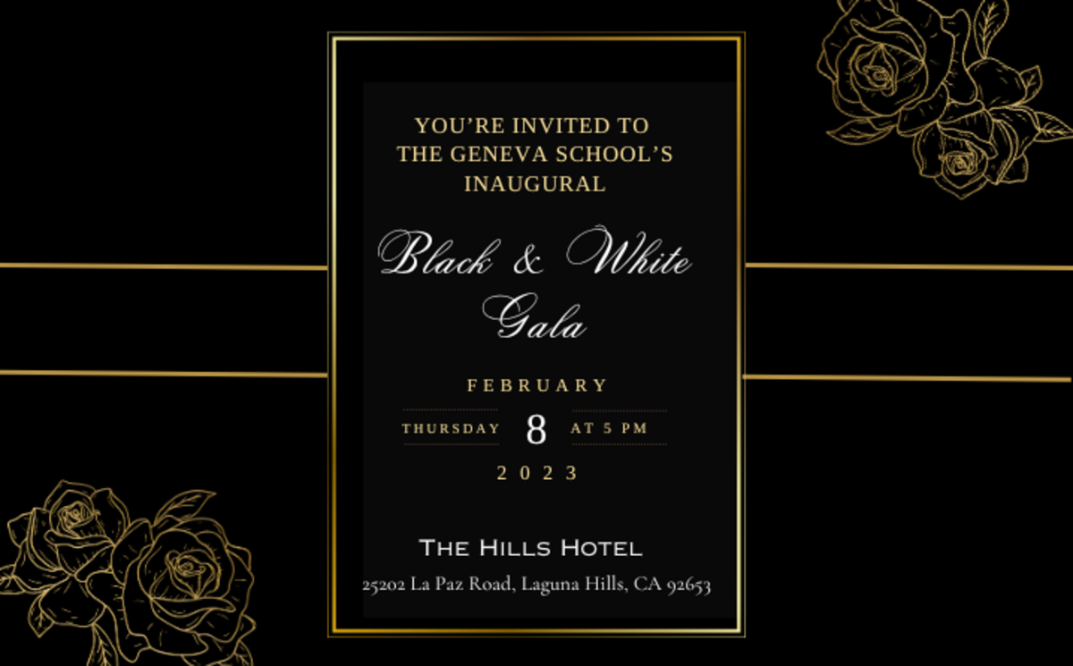 The Geneva Gala Banner