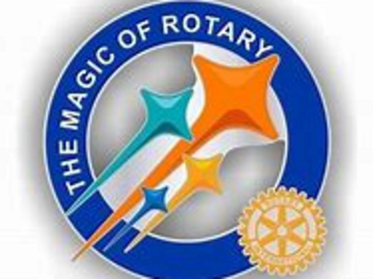 The Rotary Club of Raleigh's 110th Anniversary Gala Banner