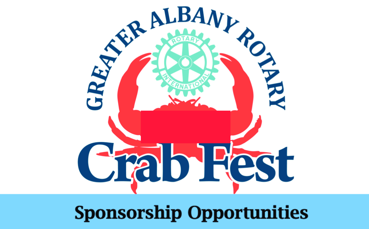 Crab Fest Sponsorship Opportunities Banner