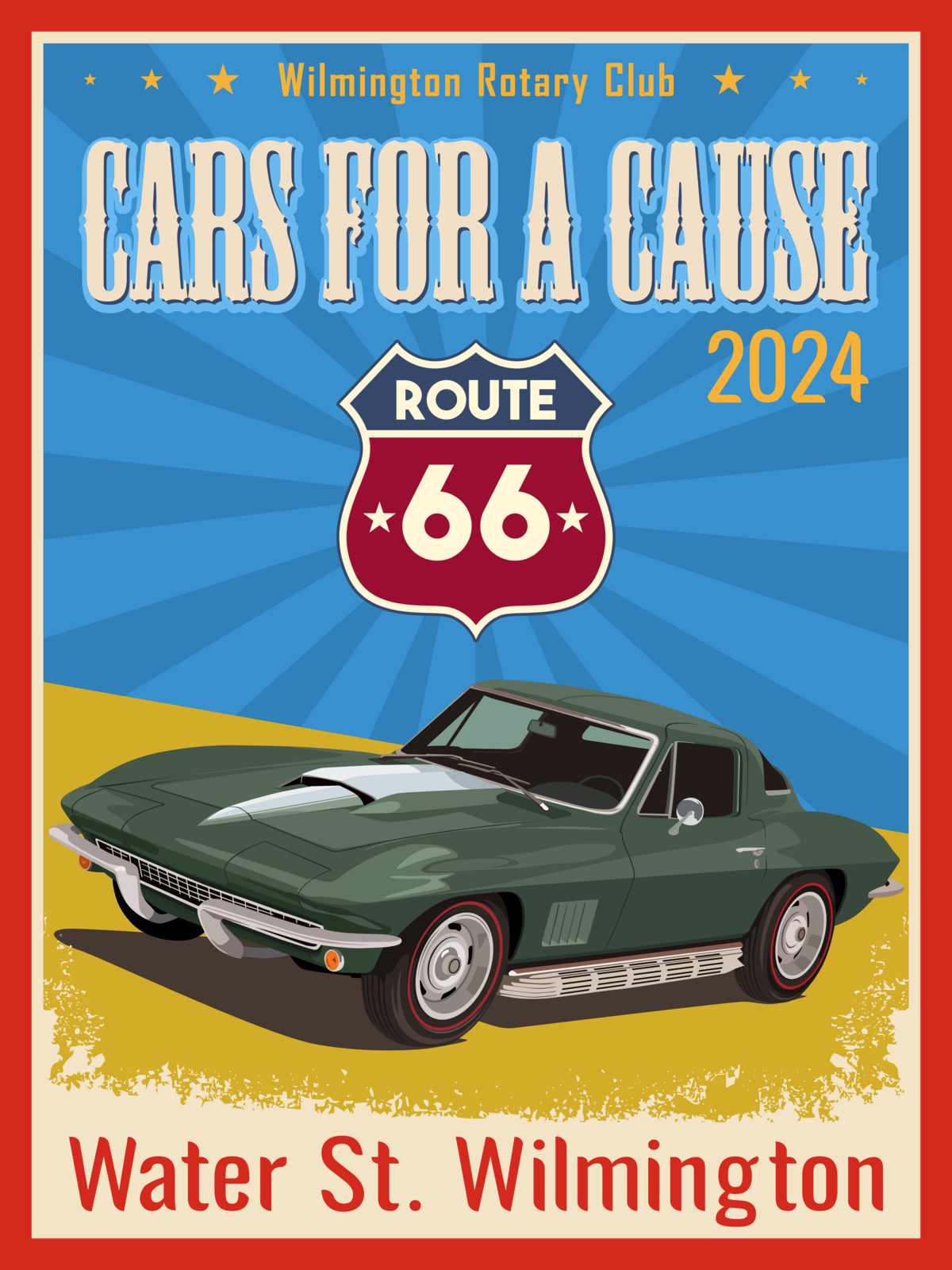 Cars for a Cause 2024 Banner