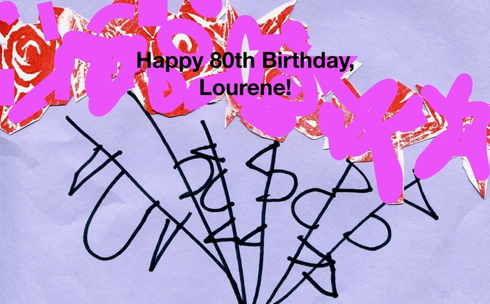 Happy Birthday, Lourene! Banner