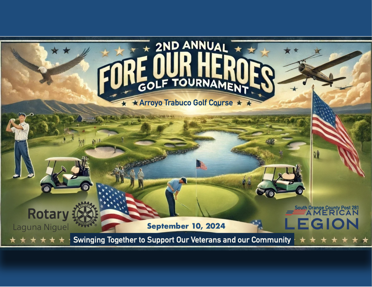 2nd Annual Fore Our Heroes Golf Tournament Banner