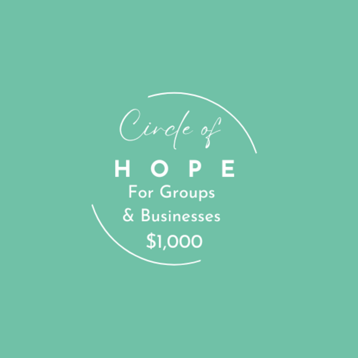 Circle of Hope  Banner