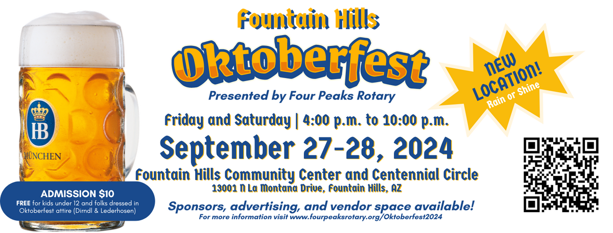 Fountain Hills Oktoberfest Banner