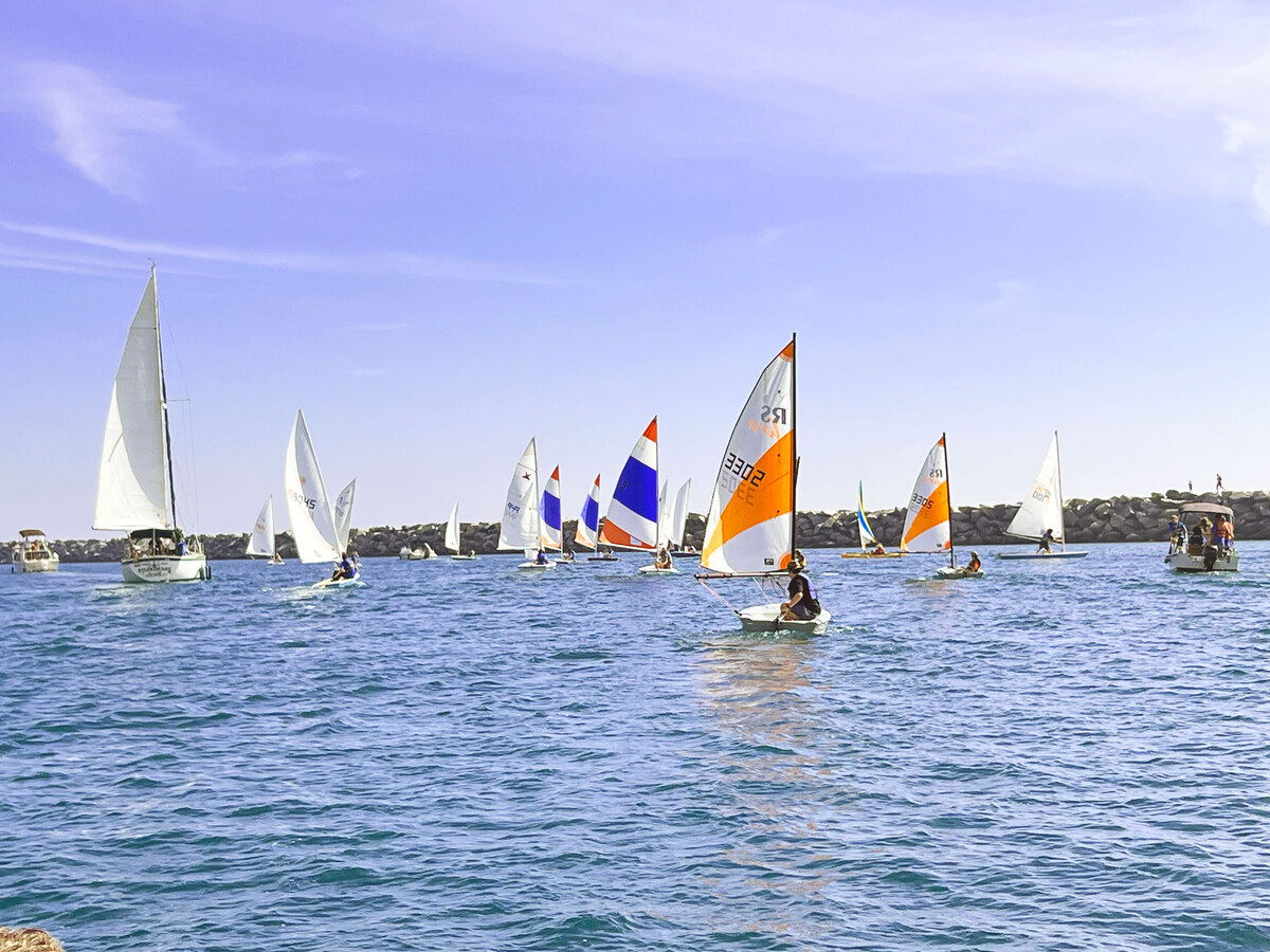 Mariner and Mariner Jr Sailing race Banner