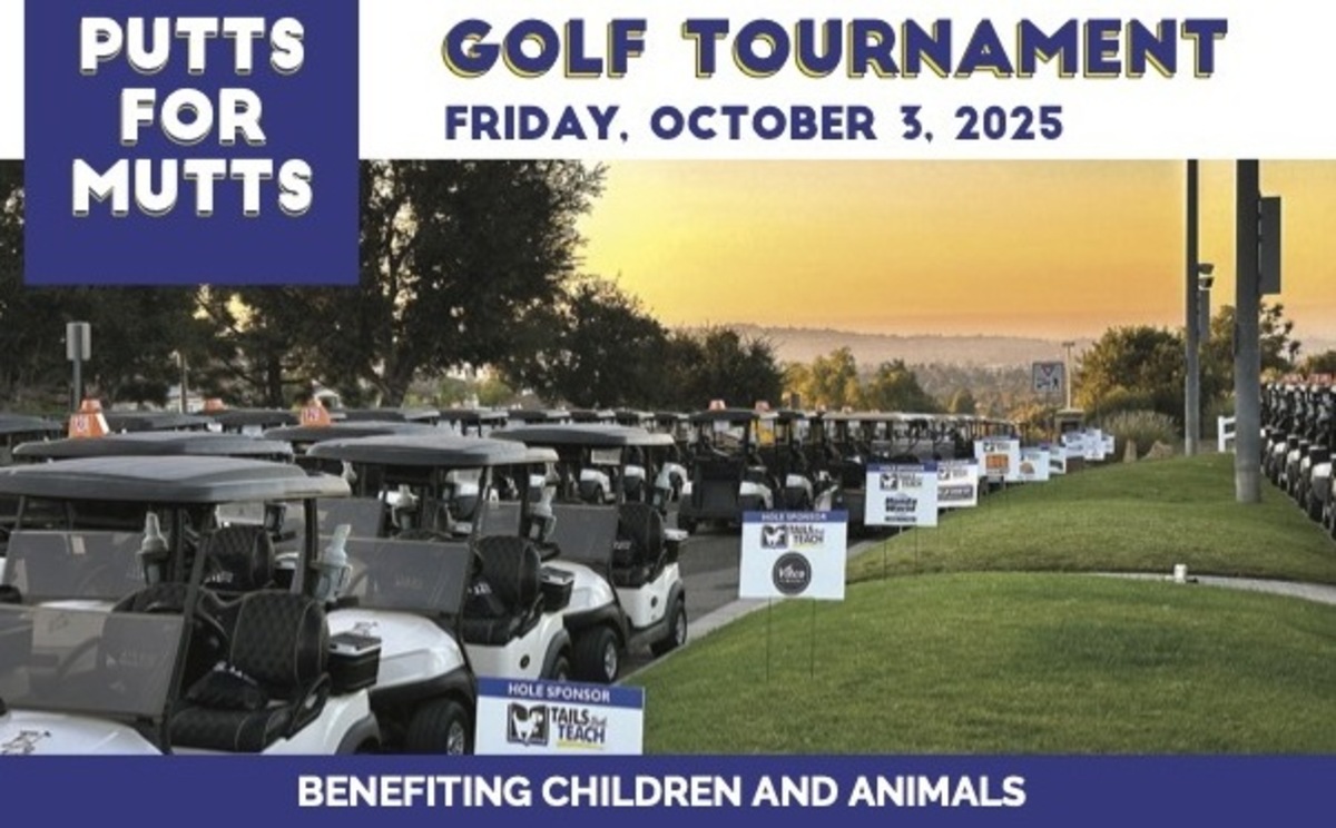 7th Annual Putts for Mutts Golf Tournament Banner