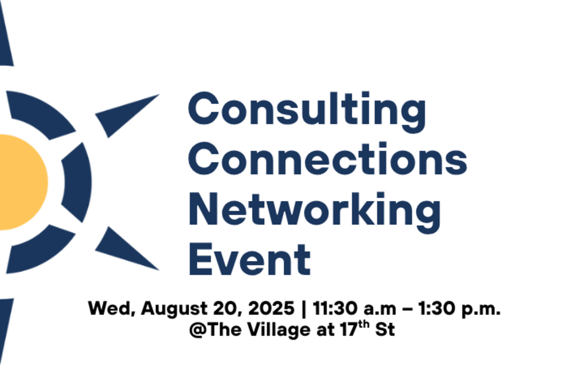 Consulting Connections Networking Event Banner