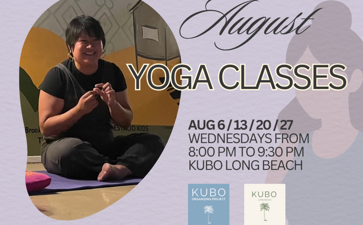 August Yoga with Liza Gesuden Banner