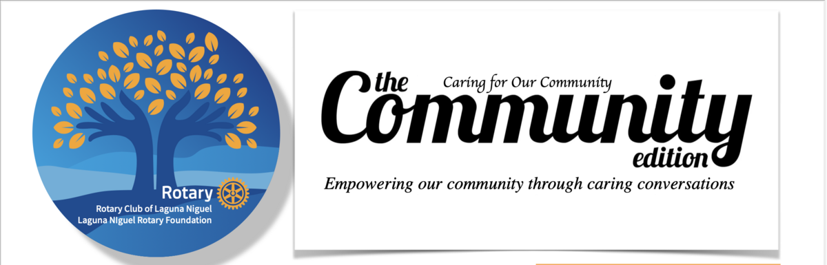 Sponsorship Opportunity | The Community Edition | Caring for Our Community Banner